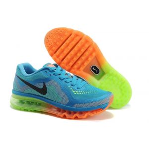 кроссовки Nike Air Max 2014 (gamma blue/fluorescent green)