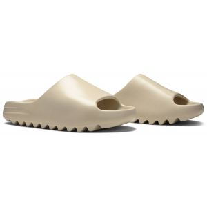 тапки Yeezy Slide Bone белые