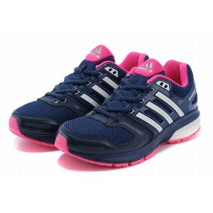 Adidas Quester Boost женские синие-розовые