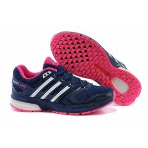 Adidas Quester Boost женские синие-розовые