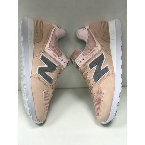 Кроссовки New Balance 574 женские персиковые