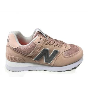 Кроссовки New Balance 574 женские персиковые