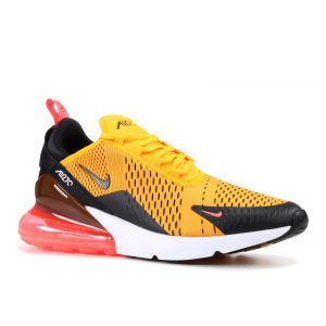 Кроссовки Nike Air Max 270 University Gold Black Orange