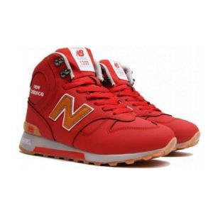 Зимние женские кроссовки New Balance 1300 красные