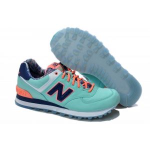 Кроссовки New Balance 574 женские бирюзовые