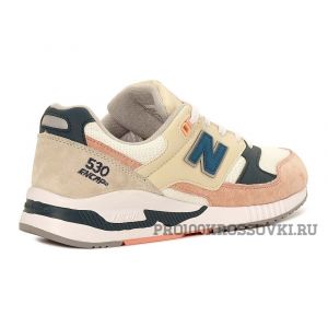 Женские кроссовки New Balance 530 бежево-розовые