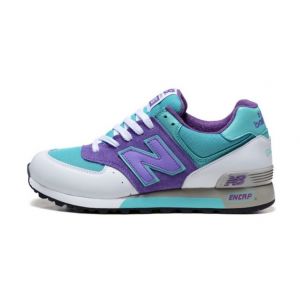 New Balance 576 "LOGW" фиолетово-бирюзовые с белым