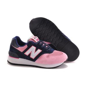 New Balance 670 женские (розовые/темносиние)