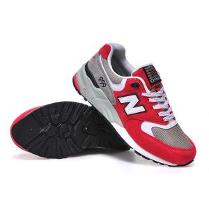 New Balance 999 женские (серые/красные)