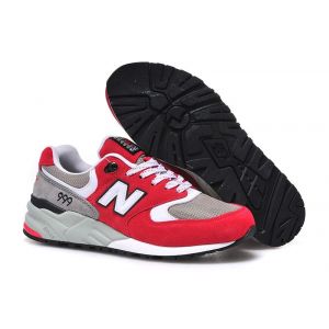 New Balance 999 женские (серые/красные)