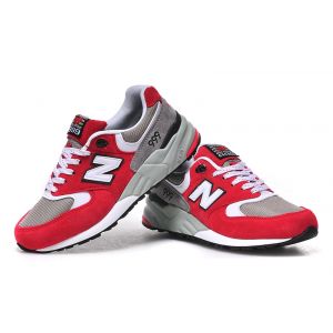 New Balance 999 женские (серые/красные)