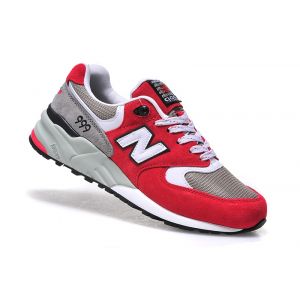 New Balance 999 женские (серые/красные)