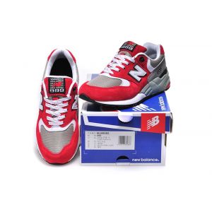 New Balance 999 женские (серые/красные)