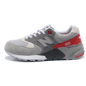 New Balance 999 женские серо-красные